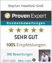 Bewertungen - Stephen Hawlitzki-Groß